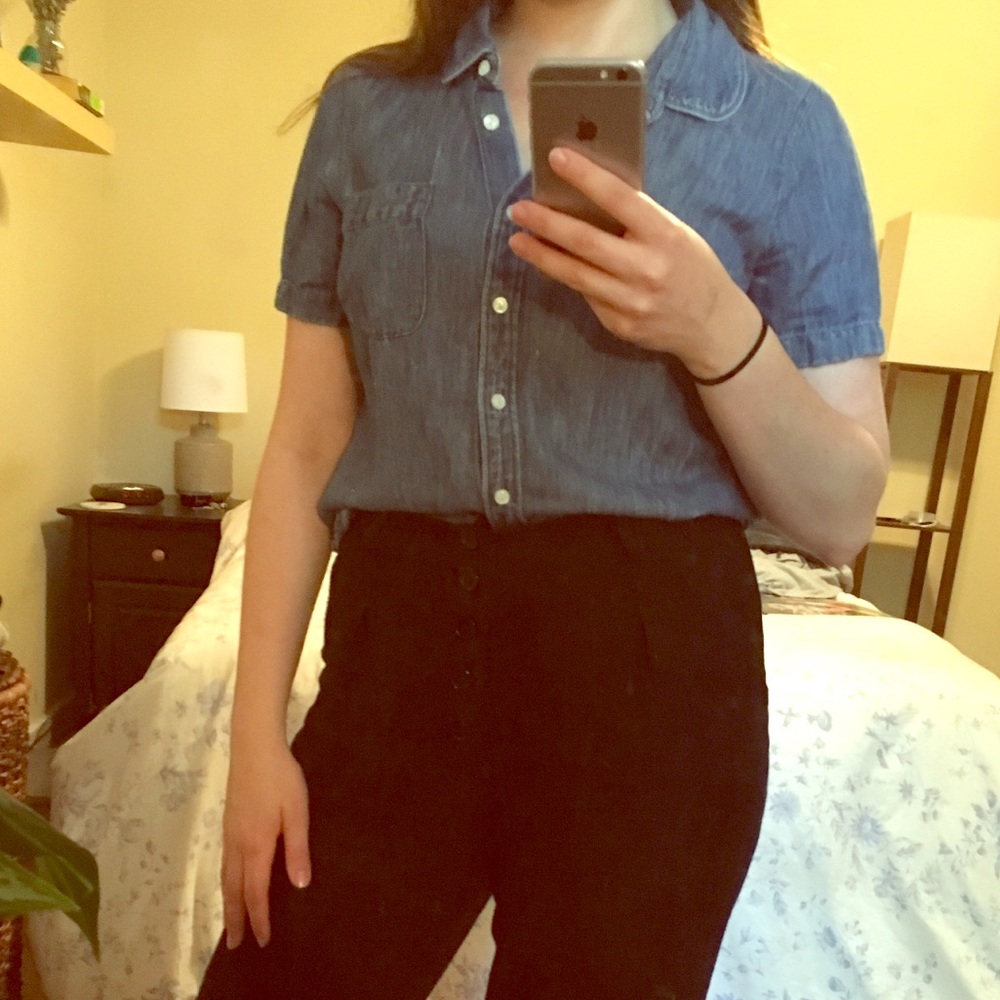 J. Crew Chambray Button Down